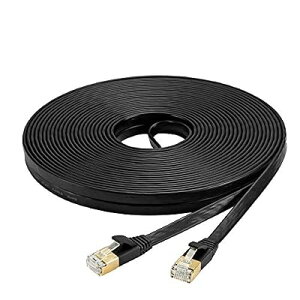 Cat7 LAN�P�[�u�� (50m) �J�e�S���[7 �L�� �E���g���t���b�g�P�[�u�� ���� STP �ܐ܂�h�~ for PS4 Xbox ���f�� ���[�^ 10Gbps/600MHz CAT7���� �C�[�T�l�b�g�P�[�u�� RJ45 �����b�L�R�l�N �S2�F �S4�T�C�Y