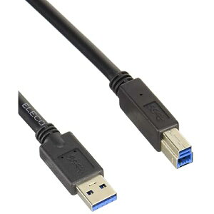 USB�P�[�u�� �yminiB�z USB2.0 (USB A �I�X to miniB �I�X) �m�[�}�� 2m �u���b�N U2C-M20BK �S2�T�C�Y �S2��