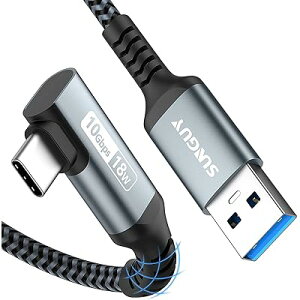 USB Type C �P�[�u�� L�� 1.5M USB3.1 Gen2 10Gbps �f�[�^�]�� �^�C�v c �P�[�u��USB-A to USB-C 3A�����[�d Android Auto�Ή� �i�C�����҂� ���ϋv�� Galaxy S22 Ultra/iPad Pro/iPad air/Sony Xperia/Yoga���� �S1�F �S2�T�C�Y