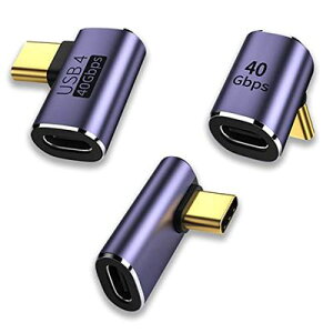 usb c l A_v^ ^Cvc USB4.0 ϊA_v^[ E 90° Ȃ3ރZbg 40Gbps] PD 100W/5A}[d 8K@60Hzfo usb-c l usb c l^ type c L^ϊA_v^[ USB CRlN^[ Thunderbolt 3AMac