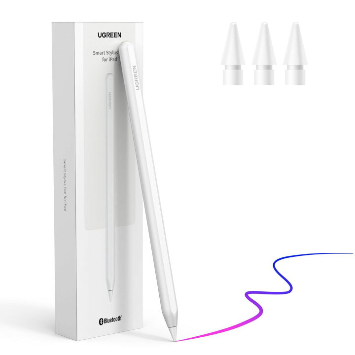 楽天市場】UGREEN iPad タッチペン アップルペンシル 磁気吸着 