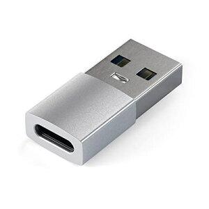 Satechi Type-A (IX) to Type-C (X) ϊA_v^ (WUSB-A|[gtiMac, MacBook, PCȂǑΉ) (Vo[)