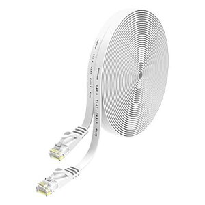 lovicool LANP[u C[TlbgP[u CAT6 EgtbgP[u RJ45RlN^ MKrbg ܐ܂h~ 炩 100tbg 30m zCg f pb`pl ANZX|Cg
