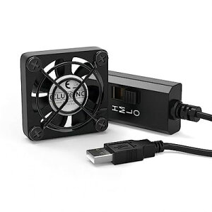 ELUTENG ^t@ 4cm É USB@ ^ ʒ߉  5V USB t@ p  40mm ~jt@ 7H PC p ȃGl N[[ p\R XBox PS4 PS3 Q[@ [^[ TV Box N[O