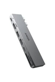 Anker 547 USB-C ハブ (7-in-2, for MacBook) Thunderbolt 4 100W USB PD対応 4K HDMIポート microSD & SDカードスロット 5Gbps USB-Cポート USB-Aポート搭載 高速データ転送