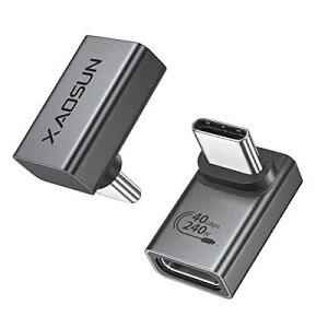 XAOSUN USB4 Type C ㉺ L ϊA_v^ 2Zbg ő240W[d ^Cvc 90x IX X 100W 40Gbps Thunderbolt 4Ή Steam DeckAMacBook Pro/MacBook Air/iPad Pro 8K/5K USB-C[p A_v^