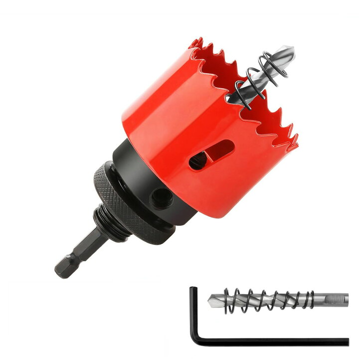 楽天市場】ホールソー (六角軸シャンク)バイメタル ドリルビット 電動ドリルツール 木材の穴あけに 薄い金属板 鉄アルミ石膏ボード プラスチック  PVC DIY 穿孔切削直径(150mm) : THRSparkle ホールソー (六角軸シャンク)バイメタル ドリルビット 電動ドリルツール 木材の穴あけに 薄い金属板 鉄アルミ石膏ボード プラスチッ