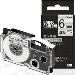 1 6mm n CR-6X ݊ JVI xC^[ l[h e[v (XR-6X) CASIO NAME LAND e[vJ[gbW ASprinte