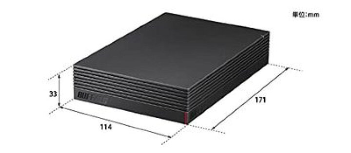 楽天市場】バッファロー HD-EDS4U3-BE パソコン&テレビ録画用 外付け