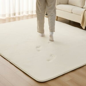 Sun Deco ���O �J�[�y�b�g �ᔽ�� ���O�}�b�g �Ɍ�20mm 135x185cm(��1.5��) ���� �h�� ����~�ߕt ���O�}�b�g �ڒ��ܕs�g�p �ē~���p �t�����l�� �R�ہE�h�_�j���H �I�[���V�[�Y�� �ӂ���Ǝ�G�� ��