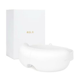 RELX アイウォーマー 【国内メーカー】Bluetooth機能搭載 目元エステ ホットアイマスク 目元美顔器 美容家電 USB充電式 ギフト プレゼント 折り畳み式