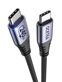 Ocetea 240W USB C ケーブル 超急速充電 タイプc ケーブル Type-C ケーブル PD3.1対応 iPhone 15、MacBook、Matebook、iPad、Galaxy 24、Xperia、Sony等USB-C機種対応（2M）