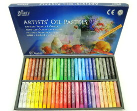 RA:Gallery 画材 オイル パステル 48色 50本セット ARTIST'S OIL PASTELS めくるめく パステル の世界へ