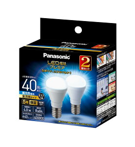 RA:�p�i�\�j�b�N LED�d�� �v���~�A �������a17mm �d��40W�`���� �����F����(4.0W) ���`�d���E�S�����^�C�v 2���� �����Ή� LDA4DGE17Z40ESW22T