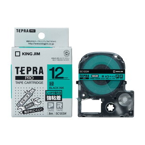 RA:�y�����z �L���O�W��(Kingjim) �e�v��PRO�e�[�v�J�[�g���b�W ���S�� 12mm �΃��x��/������ ����8m SC12GW