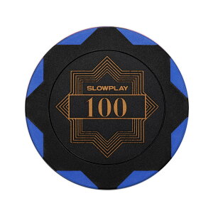 SLOWPLAY Nash�N���C�|�[�J�[�`�b�v 14g �d�ʊ�����N���C�`�b�v 40mm �傫�� 50������ $100