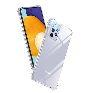 Aunote Galaxy A52 5G ケース クリア SC-53B 対応 米軍MIL規格 耐衝撃 ストラップホール付き TPU 薄型 軽量 スマホケース 擦り傷防止 ワイヤレス充電対応 ギャラクシーa52 カバー