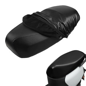 RA: バイクシートカバー 原付 オートバイ スクーター シートカバー スクーター シートカバー 原付 防水 補修 張り替え スクーター シートカバー 取り付け簡単 合皮レザー 耐摩擦 耐久性 超強