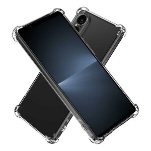 Hy+ Xperia1 VI ϏՌ P[X SO-51E SOG13 A401SO XQ-EC44 Jo[ Xgbvz[ ČRMILKi NA Ռz|Pbg TPU P[X