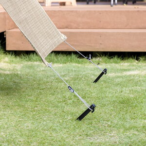 タカショー 日よけ 金具 シェード固定 ペグ 2本組 樹脂 CLF 地面に固定 サンシェード 取付 ベランダ 目隠し CLF-18