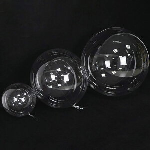 【LEISURE CLUB】30個入り 透明バルーン クリアボボバルーン アクアバルーン クリアバルーン バルーンフラワー ブーケ 花束 PVCバルーン 風船 透明な風船 ラテックス風船 セット きらきら風船 パ