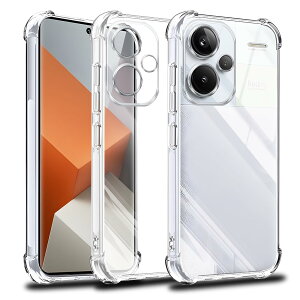 Ή Xiaomi Redmi Note 13 Pro+ 5G P[X VI~ Redmi Note 13 Pro Plus 5G NA P[X 񂵂t@~[X}z Jo[ TPU یP[X Jo[w VF No[ \tg VF veN^[