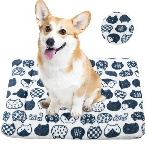 Bidason ペットクッション ペット マット ふわふわ あったか 犬マット スクエア型 ペットベッド 洗える 可愛い 保温布団 小中大型犬用 柔らかい ぐっすり眠る 快適 寒さ対策 ペット用ソファー