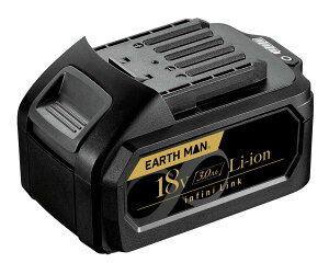 ���V(Takagi) EARTH MAN Infini-Link 18V��p�o�b�e���[�p�b�N USB�o�͕t�� 3.0Ah BP-180LiGB