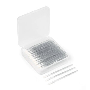 100本セット メイクブラシ 家庭用 プロ用 Annhua 使い捨てリップブラシ クリスタルマスカラブラシ ブラック 多機能 アプリケーター ワンドマルチカラー 衛生的 メイクブラシキット 使いやすい