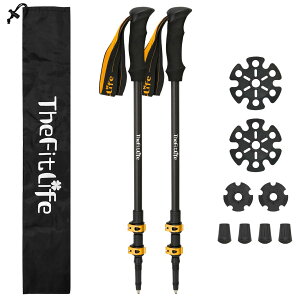 TheFitLife gbLO|[ J[{ oR XgbN y 57-120cmLk EH[LO|[ EH[LOXebL 2{Zbg oR oR|[ Ro XebL nCLO|[ j  