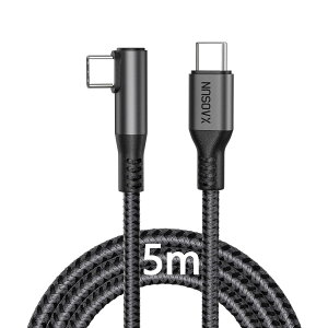 XAOSUN USB C P[u 240W 5M L  }[d 140W[dΉ USB Type C 2.0 P[u 480Mbps iphone 15 plus pro maxAmacbook ProAipad miniAmatebookAipad proAxperiaAgalaxyType C@Ή