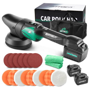 BATOCA-S2 �R�[�h���X �|���b�V���[ 125mm �[�d���|���b�V���[ LED��� 5000mAh�̒���e�ʃo�b�e��2�t�� 6�i�ϑ� �_�u���A�N�V�����|���b�V���[ �Ԗ��� �ƒ�p ���o�� ������