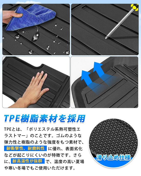 楽天市場】GIMUYA トヨタ 新型 ノア ヴォクシー 90系 ラゲッジマット 