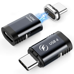 HanCenDa USB C}OlbgA_v^[y USB4 40Gbps PD140W 8K/60HzzUSB C ^CvC ϊA_v^[ 24s Thunderbolt4 }[d  ho For MacBook Pro/Air/Pad Pro/̑Type-CfoCXɑΉ 2Zbg