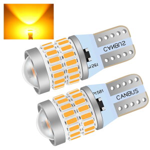 LTONXEN 2024ŐV T10 LED Ao[  V^YW ɐ led[v 37LED`bv 360°SʏƎ W5W LEDou DC12V ԗp |WV/CZXv/io[ (2Zbg)