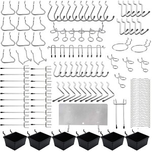 150個 有孔ボード パンチングボードフック 専用T型フック 有孔ボード リングフック メッシュフック ゆうこうぼーど フック 穴 ピッチ ボードフック 厚さ 1-6mm ボード 対応 穴 ピッチ25mm 穴あき