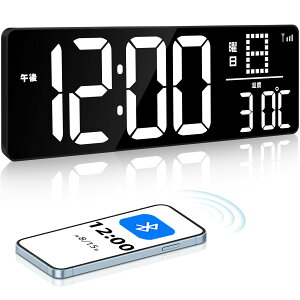 Blueekin fW^v Bluetooth C dg ^ 16.5C` 4iK 4iKʒ fW^J_[ Xk[Y ^C}[ u|p 12H/24Hԕ\ xt