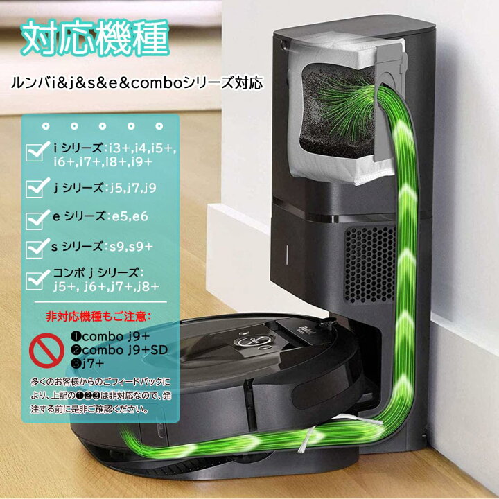楽天市場】アイロボット(iRobot) ルンバ紙パック E5/i7+/j7+/S7/S9/S9+ 
