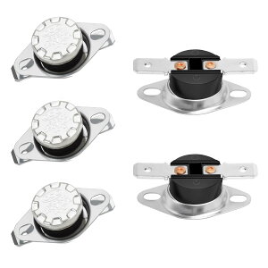 Aopin�M����X�C�b�`KSD301�ʏ�����ꂽNC 0�x250V 10A�T�[���X�^�b�g���x�X�C�b�`5��