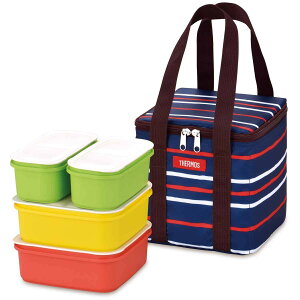 サーモス 弁当箱 ファミリーフレッシュランチボックス 2.7L ネイビー DJF-2800 NVY