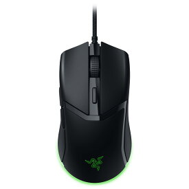 Razer レイザー Cobra ゲーミングマウス 58g 軽量 コンパクト つかみ持ち/つまみ持ちにフィット 有線 第3世代 Razer オプティカルマウススイッチ 没入感を高めるアンダーグロー Chroma ライティング 8500 DPI オプティカルセンサー Speedflex ケーブル コブラ 【日本品】