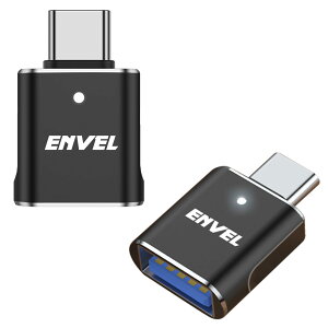 ENVEL USB-C & USB 3.0 ϊA_v^ 2Zbg ő5Gbps USB CA_v^[ USB Type-CIXUSBX OTGRo[^[ piWatch iPhone 15 16 Galaxy S24 S23 S22 iPad Air 4 5 Mini 6ɑΉ ̑ USB-C [p