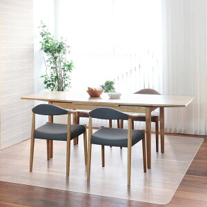 �y�@�������z�_�C�j���O�}�b�g ���� 180×180cm �N���A�}�b�g 1.5mm�� �@���� PVC�}�b�g ���g�[�Ή� �������ȒP �L�b�`�}�b�g �\�t�g �G���{�X���H �J�b�g�ł��� �T�����Ƃ�����G�� ���� �n�[