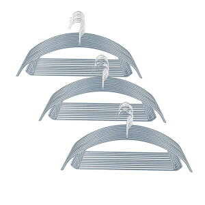 Cozyone ハンガー すべらない かたくずれ防止 30本組 洗濯物干し スリム ジャケットハンガー 収納ハンガー 頑丈なハンガー 衣類が滑り落ちない 型崩れ防止 スリムハンガー 乾湿両用(グレー 30