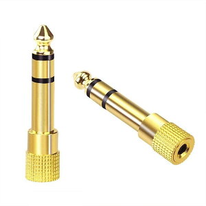 VCE 3.5mm to 6.35mm ϊA_v^ 6.35IX[3.5X WvO˃~jvO dqsAmp bLRlN^ 2Zbg