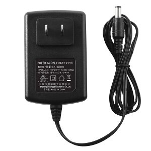 Security-01 PSE擾 AC to DC 12V 3A A_v^[ ėpACA_v^[ őo36W XCb`O [d dA_v^[ Oa 5.5mm/a 2.1mm LED e[vCg rfI J Be ȂǗp SE AC - D