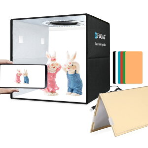 PULUZ 30cm Be{bNXA܂肽ݎȈՃX^WIA112̍FLEDvr[YiCRI 95+jA10iK̖邳\Beu[XA6PVCwi(//IW///) gݗĊȒP 