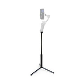 DJI OM 5 4 / Osmo Mobile 6 3 2 / Zhiyun用のMAXCAM Selfieスティック三脚延長ロッド、アルミニウム合金延長ロッド+アルミニウム合金三脚。 （DJI OMおよび携帯電話は含まれません）
