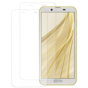 �y2���Z�b�g�zKPNS ���{�f�ސ� �����K���X AQUOS Sense 2 / SHV43 / SH-01L / SH-M08 �p �K���X�t�B���� �����K���X ���Ɏq�� AQUOS sense2 �t�B���� �t���ی�t�B����