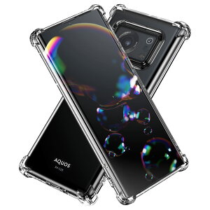 Hy+ AQUOS R6 �ϏՌ� �P�[�X SH-51B SH-M22 �J�o�[ �X�g���b�v�z�[�� �ČRMIL�K�i �N���A �Ռ��z���|�P�b�g���� TPU �P�[�X